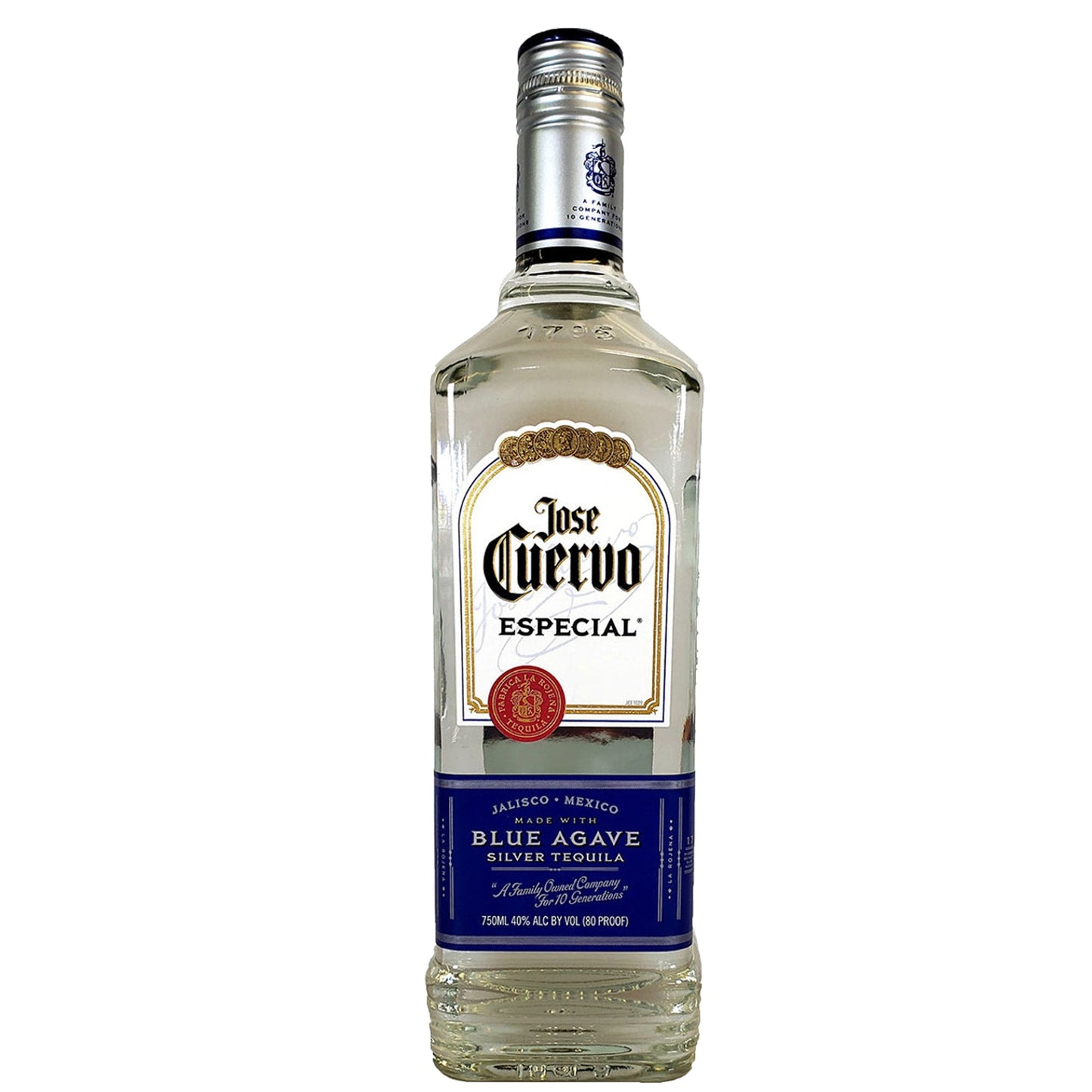 Jose Cuervo Especial Silver Tequila. 1L