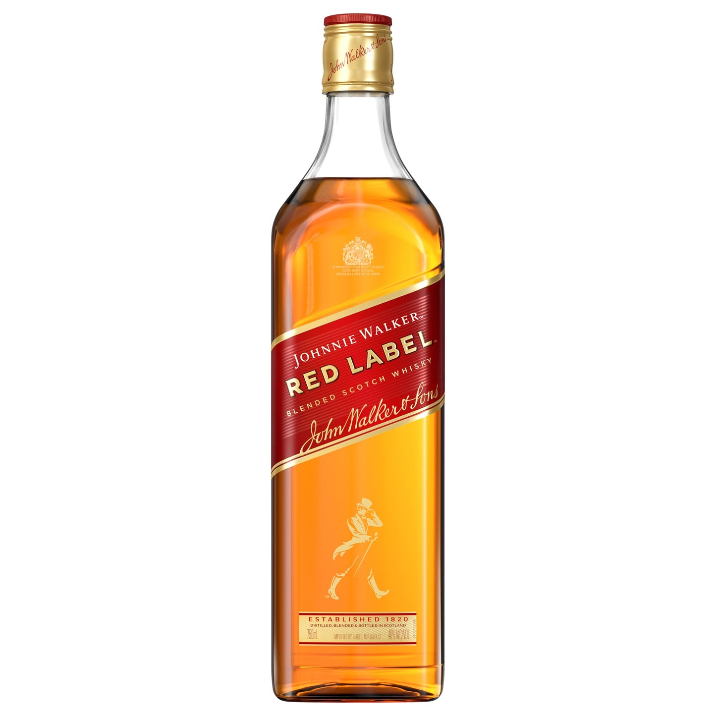 Johnnie Walker Red Label with Gift Box. 750 ml