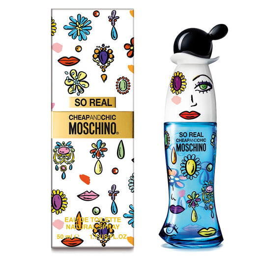 Moschino Cheap And Chic So Real Eau de Toilette. 1.6Oz/50ml