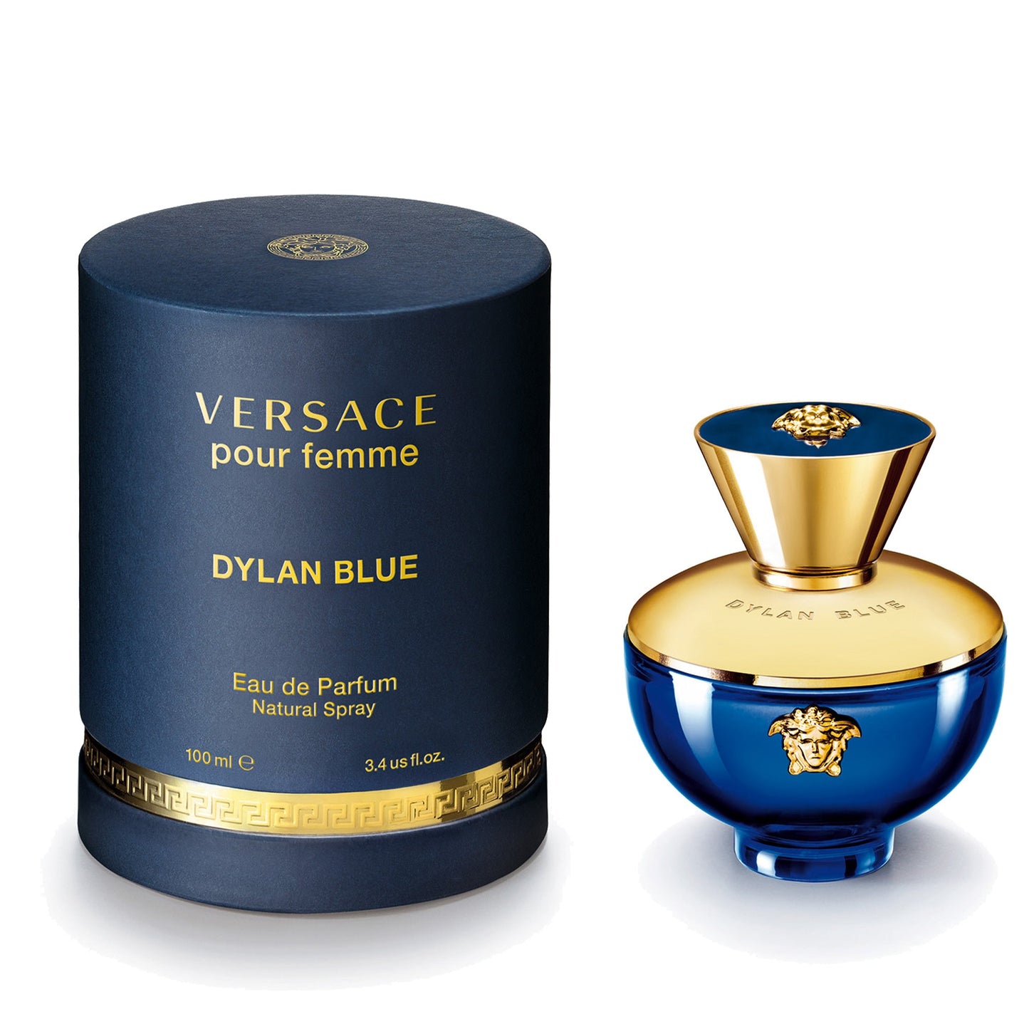 Versace Dylan Blue Pour Femme Eau de Parfum. 3.4Oz/100ml