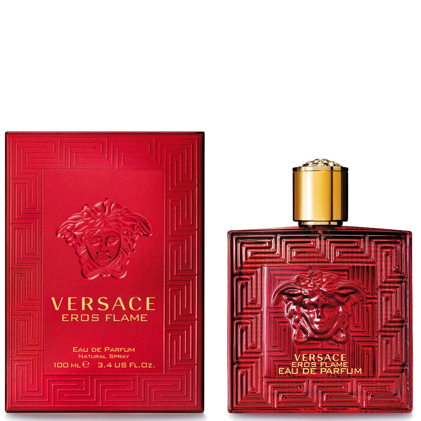 Versace Eros Flame Eau de Parfum. 3.4Oz/100ml