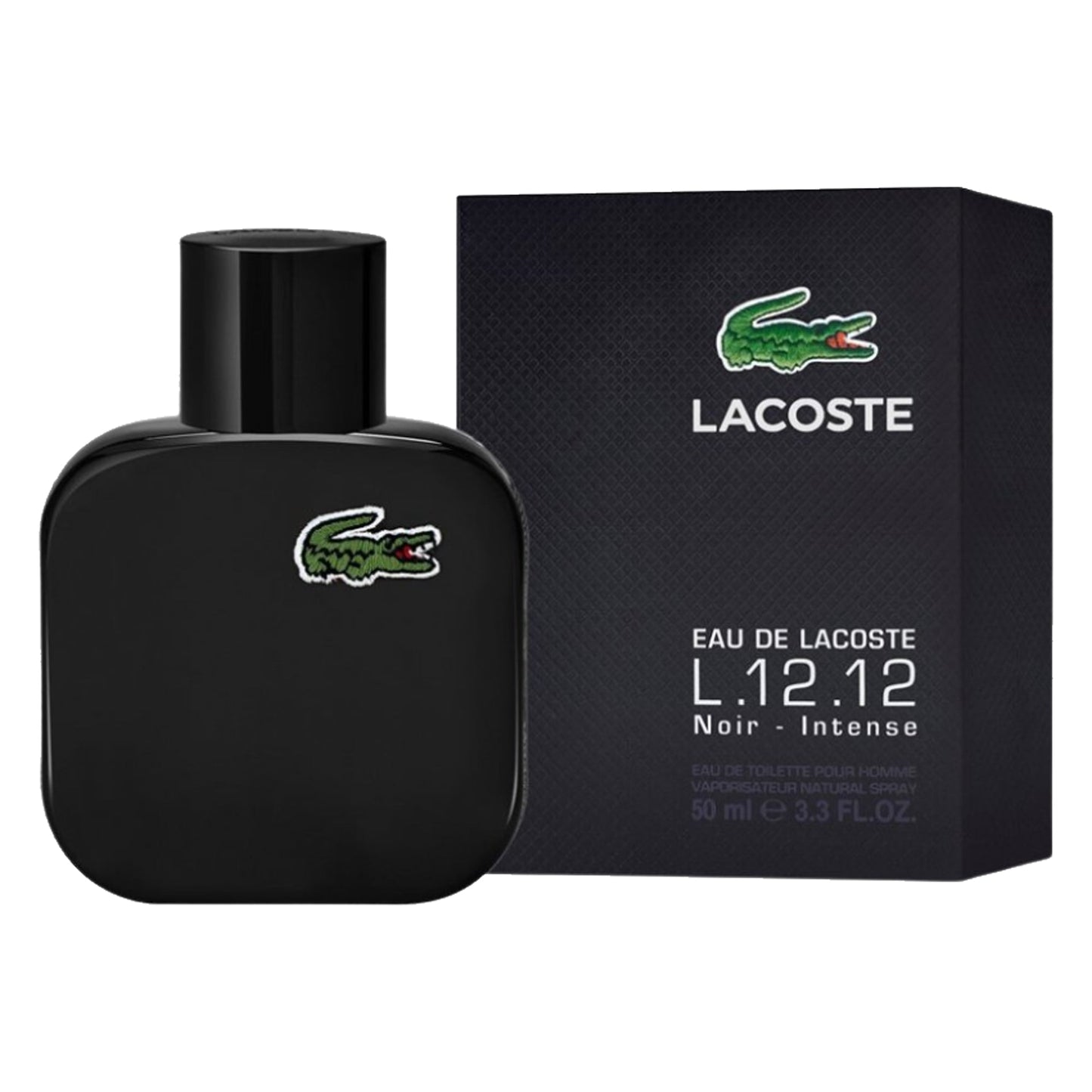 Lacoste L.12.12 Noir Eau de Toilette. 3.4Oz/100Ml