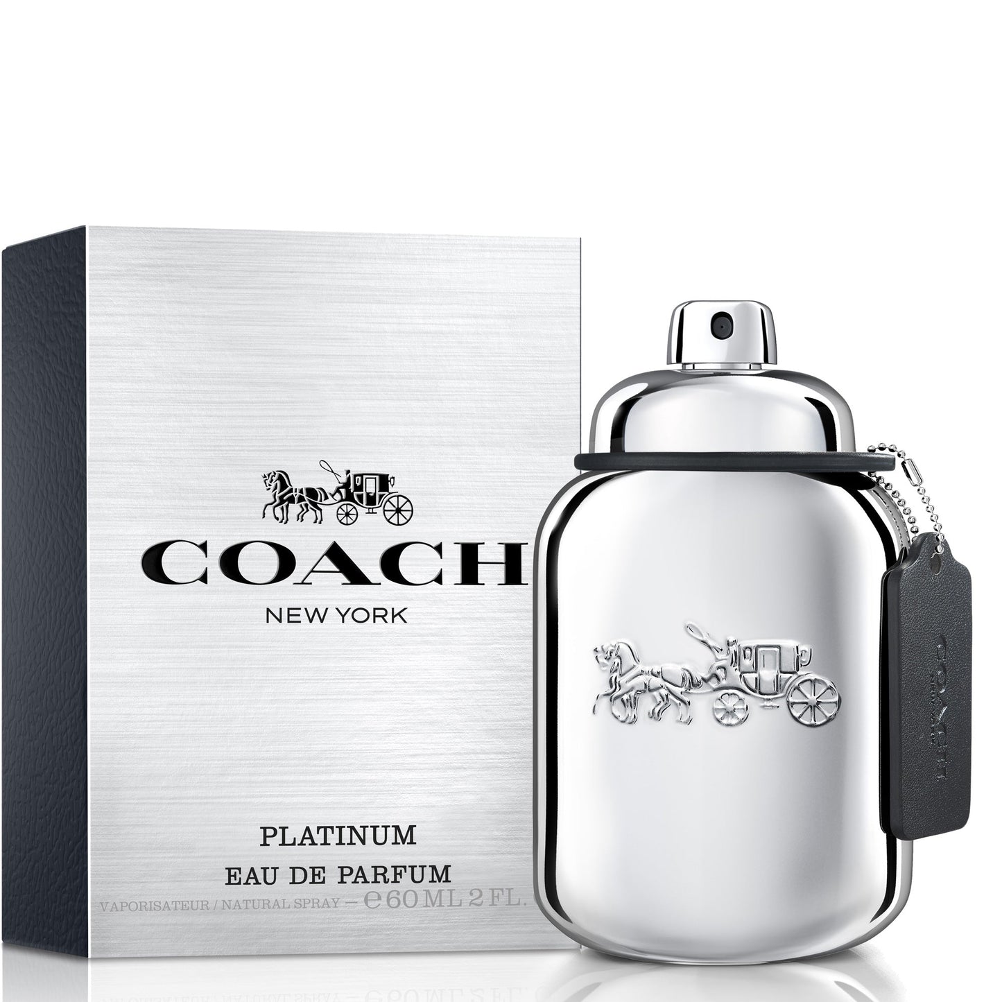 Coach Platinum Eau de Parfum. 2Oz/60ml