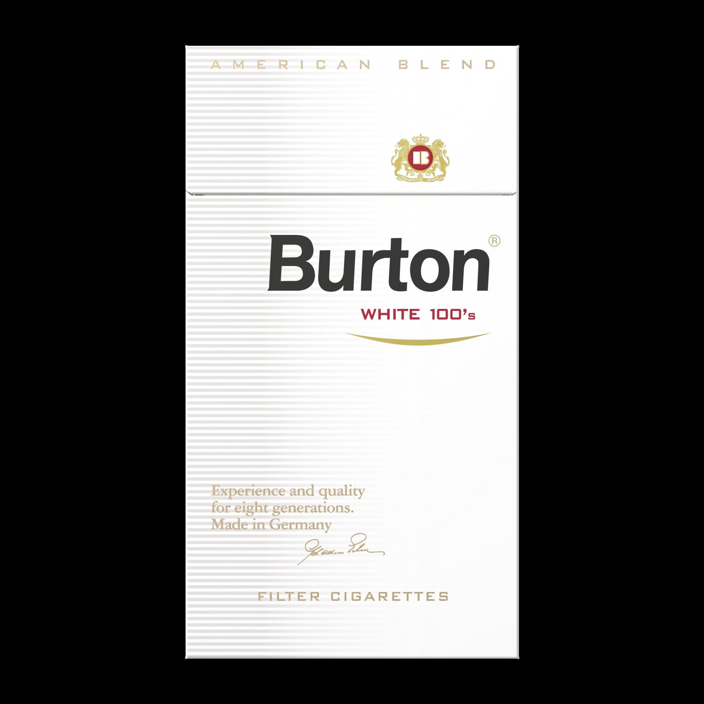 Burton White king size 100'S