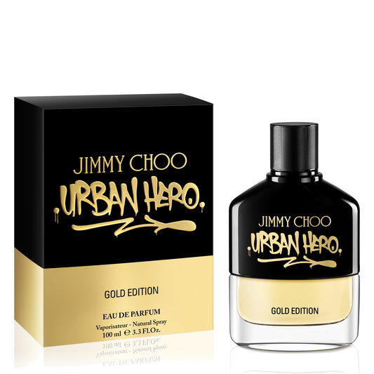 Jimmy Choo Urban Hero Gold Edition Eau de Parfum. 3.4Oz/100ml