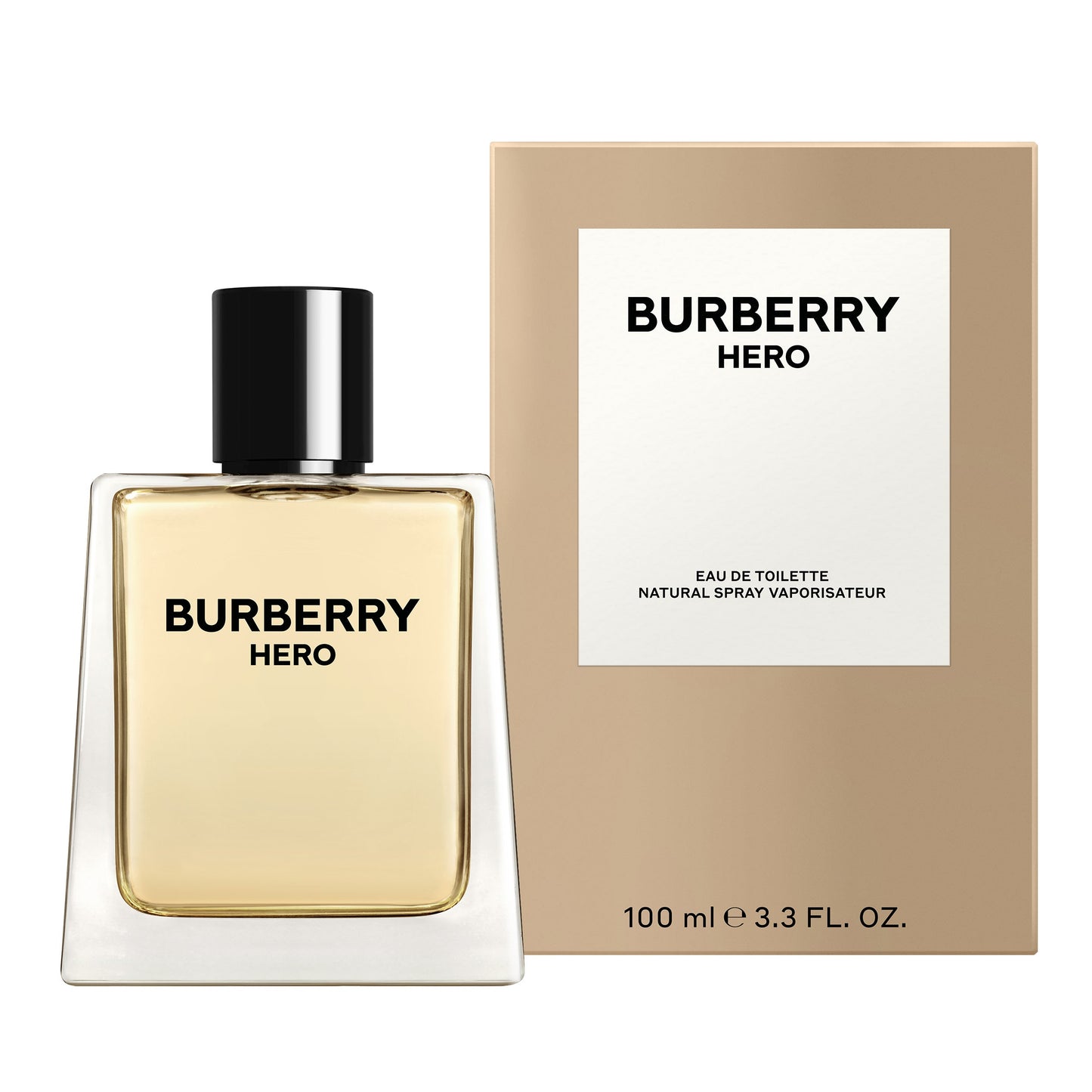 Burberry Hero Eau de Toilette. 3.4Oz/100Ml